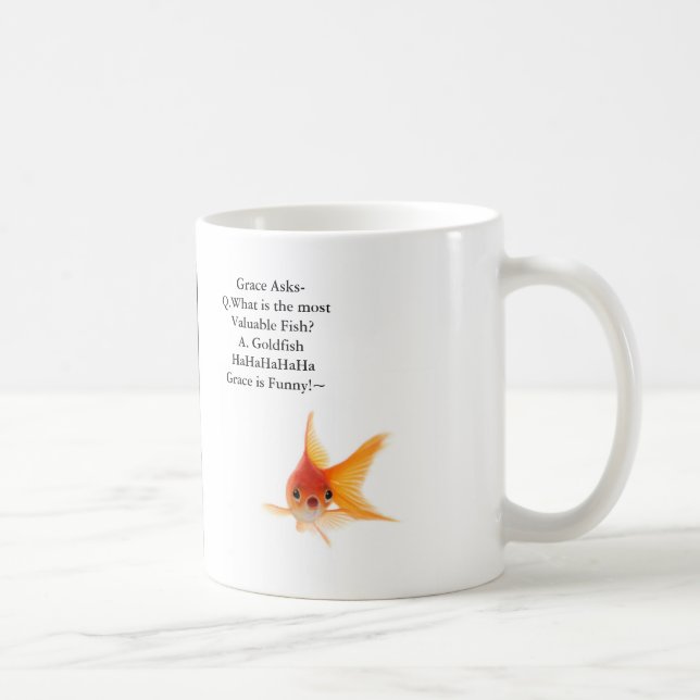 Mug Le message personnel de l'enfant fait pour établir (Droite)