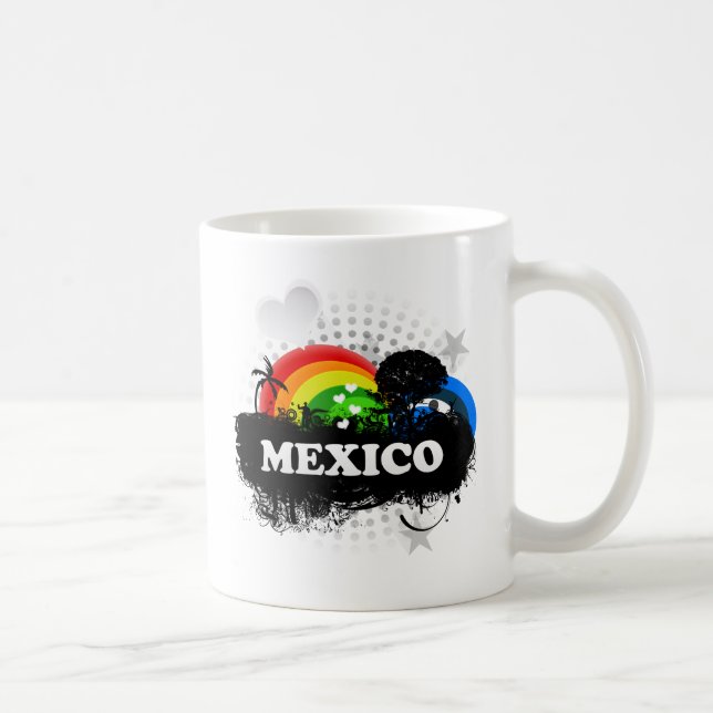 Mug Le Mexique fruité mignon (Droite)