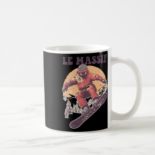 Mug Le Mif Canada Retro Snowboard (Droite)