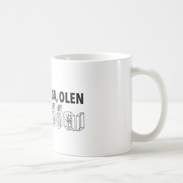 Mug Le minua d'Usko, olen insinööri. (Droite)
