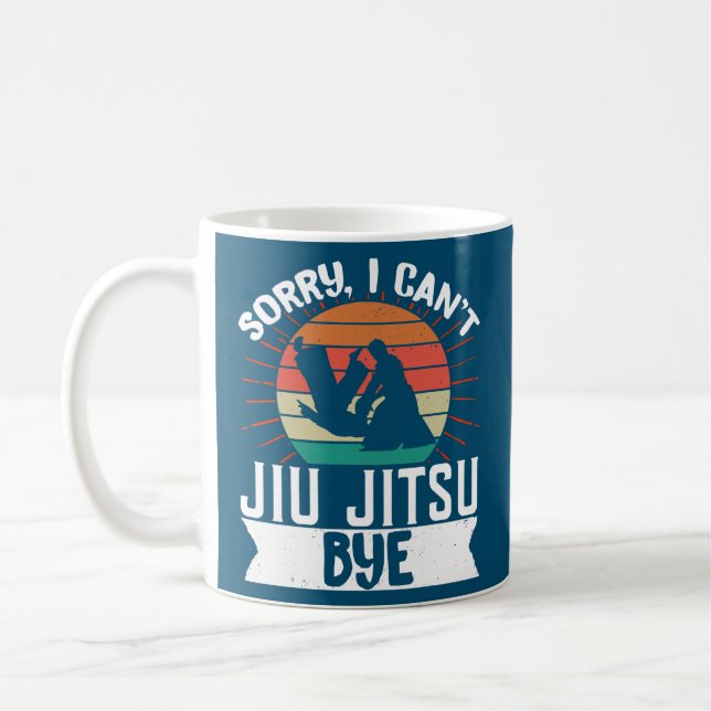 Mug Le MIXED MARTIAL ART Brésilien Jiu Jitsu Bjj Hugge (Gauche)