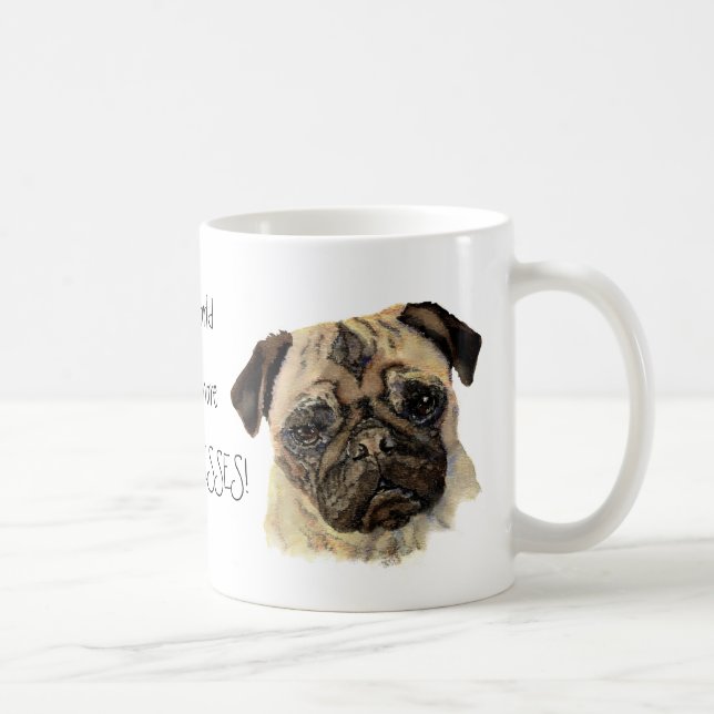 Mug Le monde a besoin de plus de CARLINS & KISSES ! Pe (Droite)