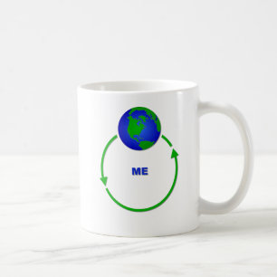 Mug Le monde tourne autour de moi l'humour drôle de