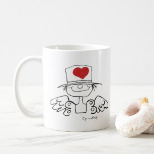 Mug Le Monogramme de la fée du coeur
