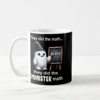Mug Le Monstre De Maths Plus Frais Drôle D'Halloween