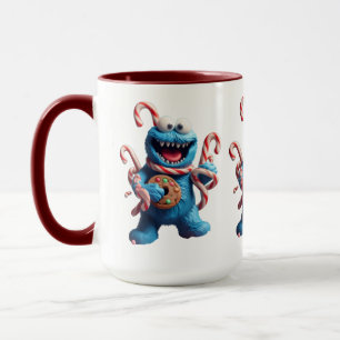 Mug Le Monstre de Pain d'Épice   Art de Noël Amusant