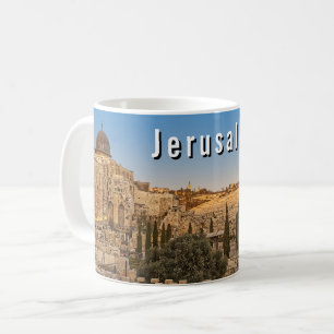 Mug Le mont des Oliviers et la mosquée Al Aqsa de Jéru