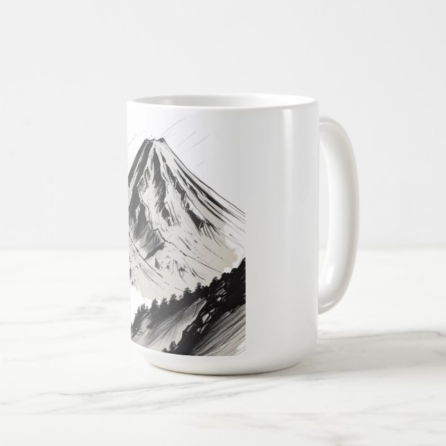 Mug Le Mont Fuji japonais (Devant droit)