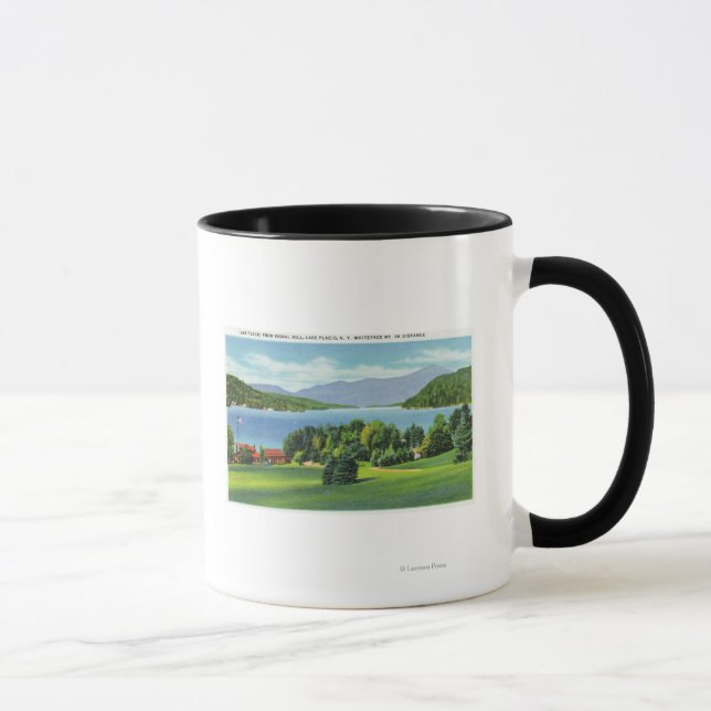 Mug Le Mont Whiteface du lac à distance (Droite)