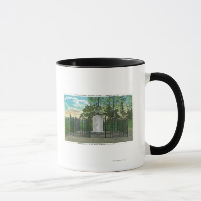 Mug Le monument à la jambe gauche du général Benedict  (Droite)
