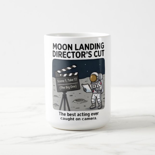 Mug Le "Moon Landing: Director’s Cut" (Centre)