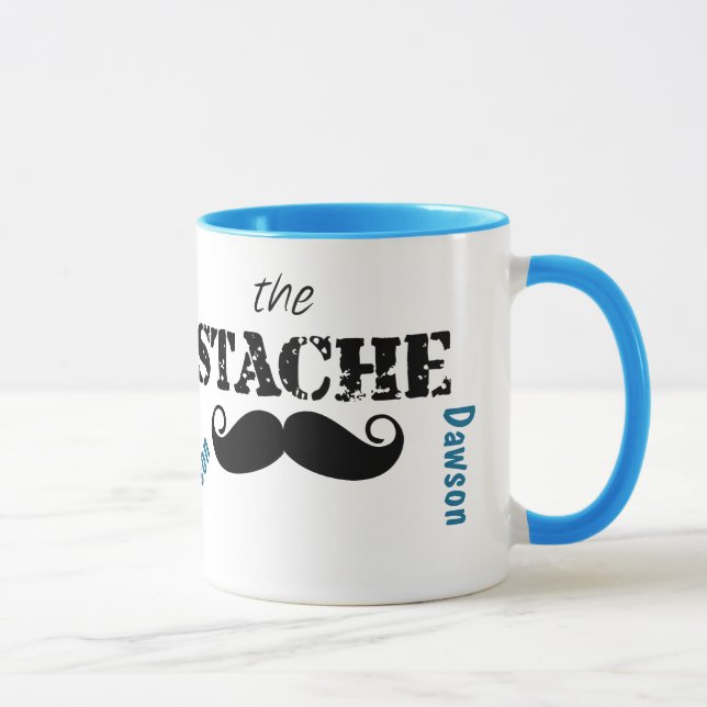 Mug Le Motif de la moustache Stache (Droite)