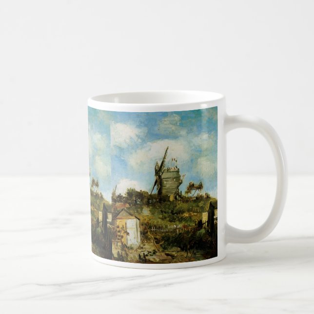 Mug Le Moulin de la Galette par Vincent van Gogh (Droite)