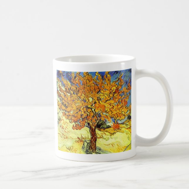 Mug Le Mulberry Tree, Vincent van Gogh. Type (Droite)