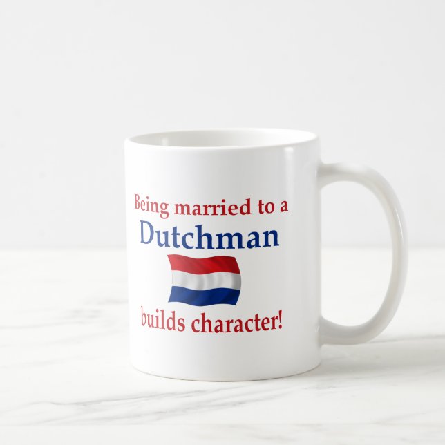 Mug Le Néerlandais établit le caractère (Droite)