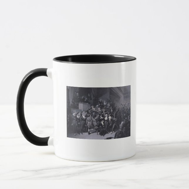 Mug Le neuvième Thermidor, c.1840 (Gauche)