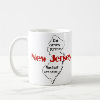 Mug Le New Jersey-Le Fort Survit. Le Reste Se Mange