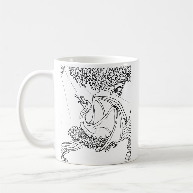 Mug - Le nid du dragon à la couleur (Gauche)