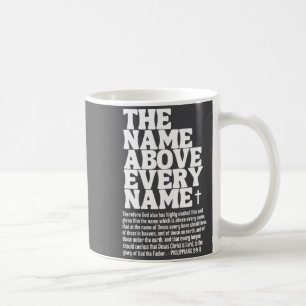 Mug Le Nom Au-Dessus De Chaque Nom Costume Jésus Chrét