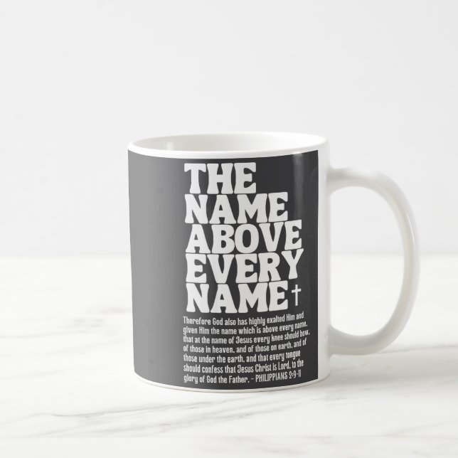 Mug Le Nom Au-Dessus De Chaque Nom Costume Jésus Chrét (Droite)