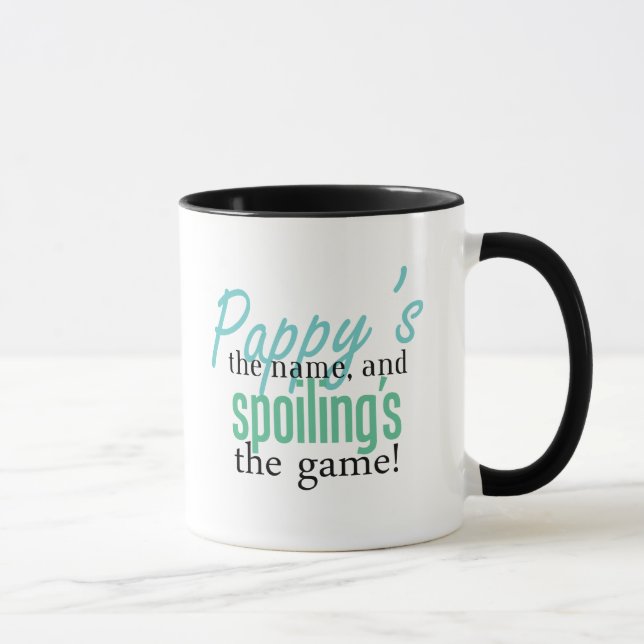 Mug Le nom de Pappy, et détérioration du Gam (Droite)
