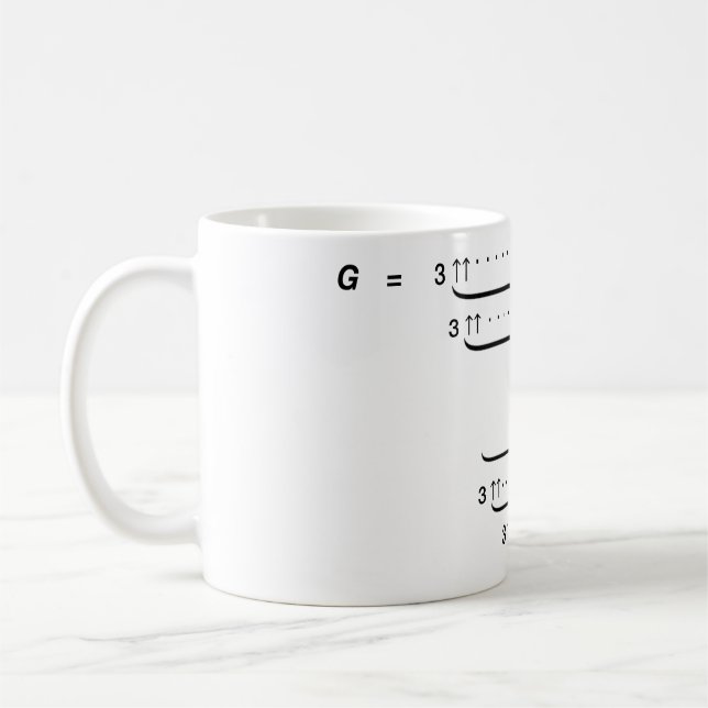 MUG LE "NOMBRE DE GRAHAM " (Gauche)