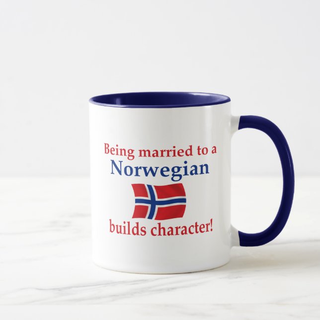 Mug Le Norvégien établit le caractère (Droite)