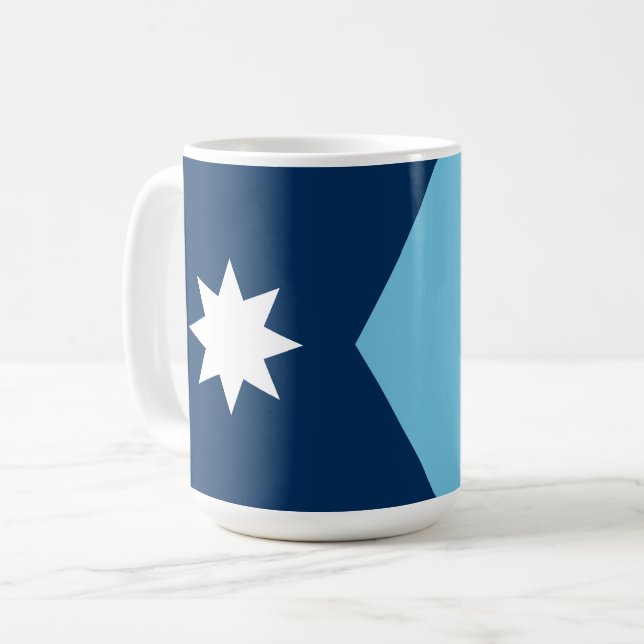 Mug Le nouveau drapeau de l'État du Minnesota (Devant gauche)