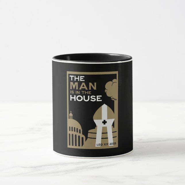 Mug Le nouveau pape 2025 (Centre)