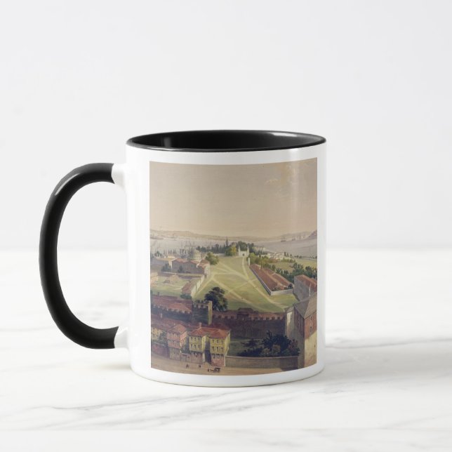 Mug Le panorama de Constantinople, plaquent 22 du 'Sof (Gauche)