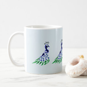 Mug : Le paon