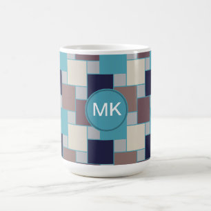 Mug Le paon sur la plage