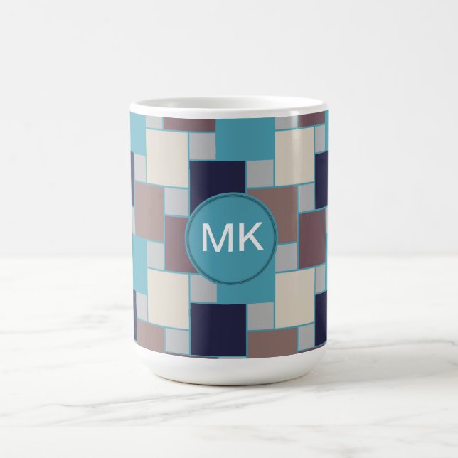 Mug Le paon sur la plage (Centre)