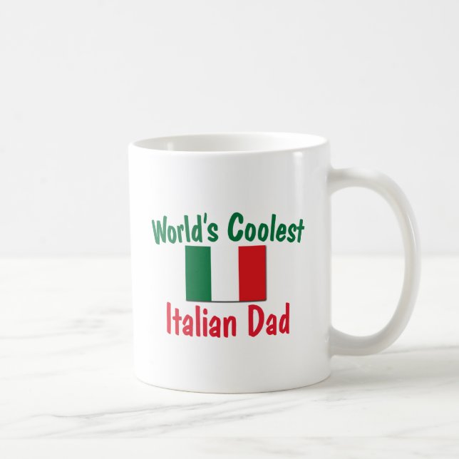 Mug Le papa italien le plus frais du monde (Droite)
