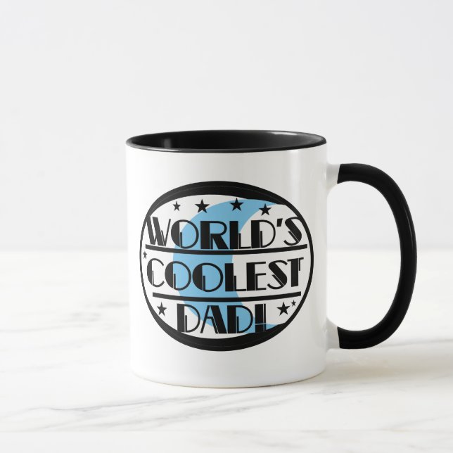 Mug Le papa le plus frais du monde (Droite)