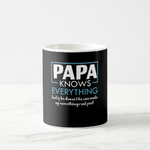 Mug Le papa sait que tout ne sait pas font rapidement