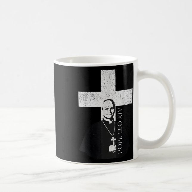 Mug Le pape Leo Xiv Robert Francis Prevost (Droite)