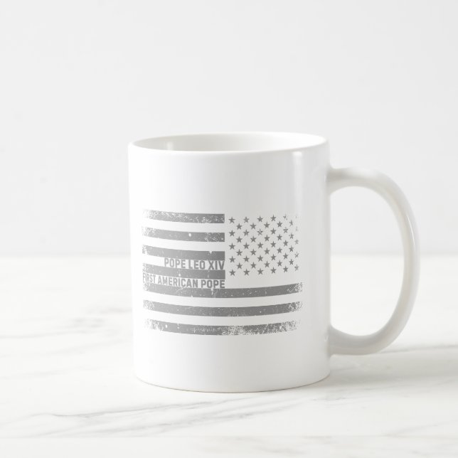 Mug Le Pape Léon XIV, Premier Pape Américain Historiqu (Droite)
