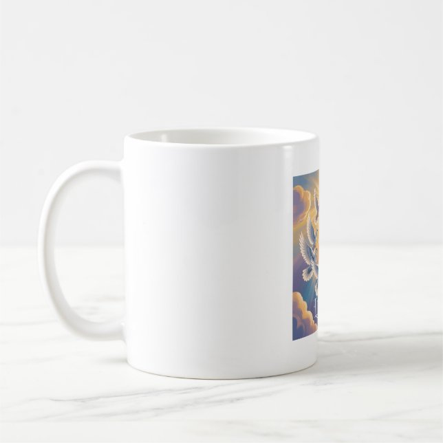 Mug Le pape Léon XIV - Une nouvelle aube de paix (Gauche)