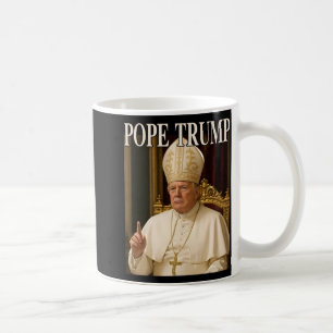 Mug Le Pape Trump Drôle Le Président Trump Se Déclare