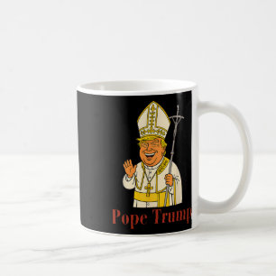 Mug Le pape Trump drôle Trump Vatican Christian Retro