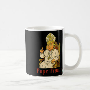 Mug Le pape Trump drôle Trump Vatican Christian Retro