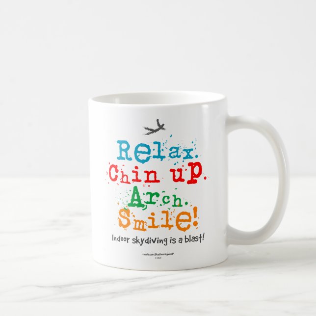 Mug Le parachutisme d'intérieur est un souffle ! (Droite)