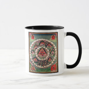 Mug Le paradis de Shambhala, bannière tibétaine
