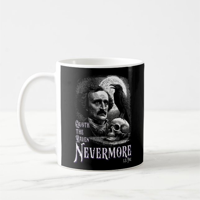 Mug Le paradis d'Edgar Allan Poe (Gauche)