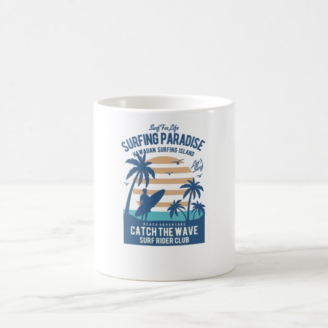 Mug Le paradis du surf (Centre)