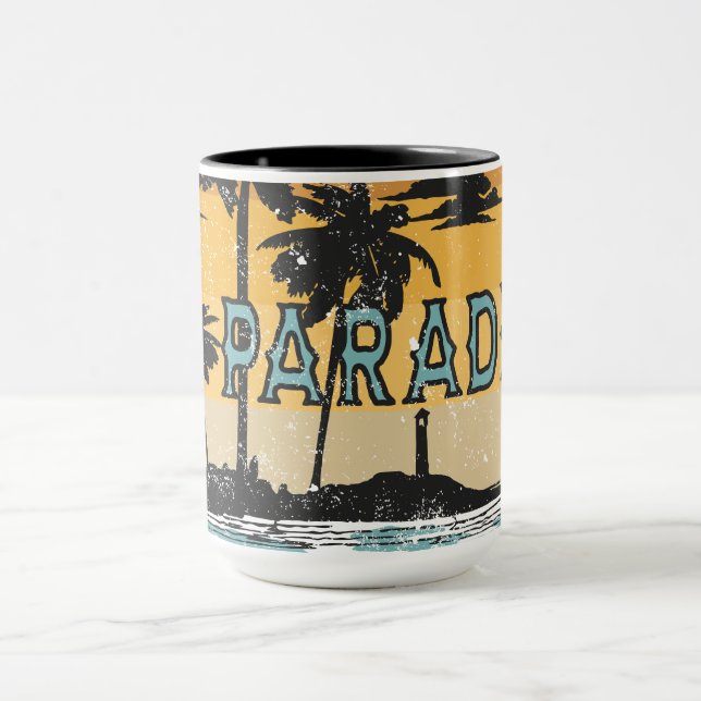 Mug Le Paradis Est Un Endroit Agréable (Centre)