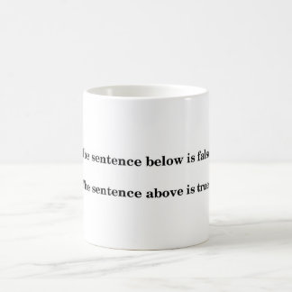 Mug Le paradoxe du menteur