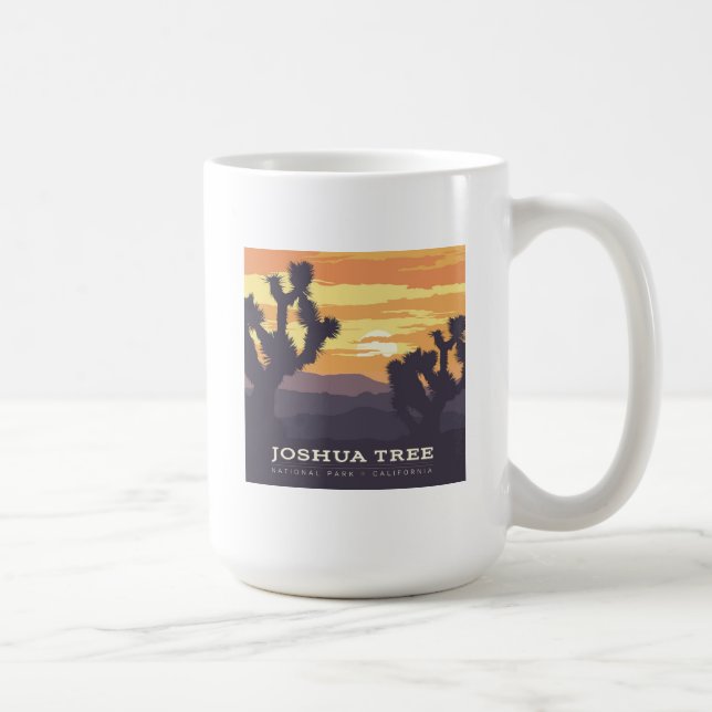 Mug Le Parc national de Joshua Tree | Californie (Droite)