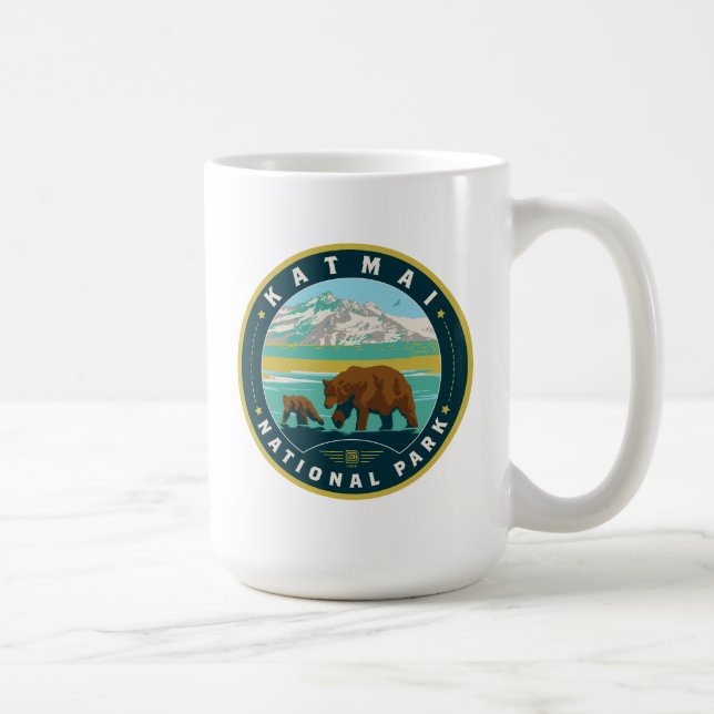 Mug Le Parc national de Katmai (Droite)